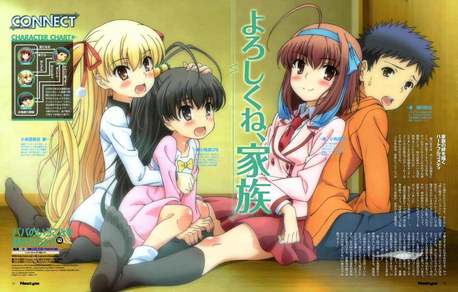 papa_no_iukoto_wo_kikinasai!, satou_motoaki, segawa_yuuta, takanashi_hina, takanashi_miu, takanashi_sora