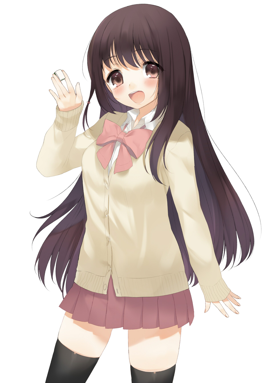 kippu, matsumi_kuro, saki, saki_achiga-hen, seifuku, thighhighs