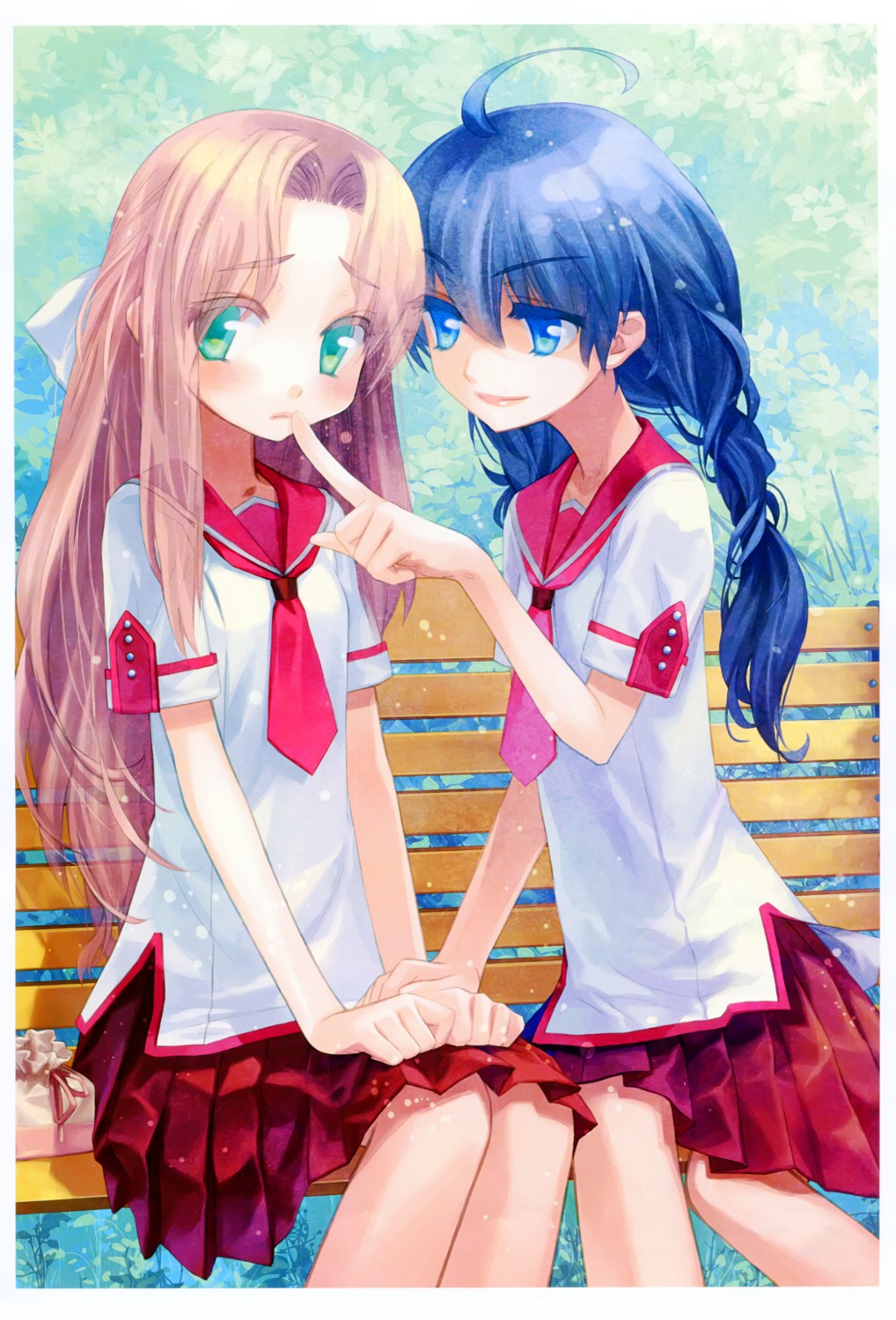 kinta, seifuku, yuri