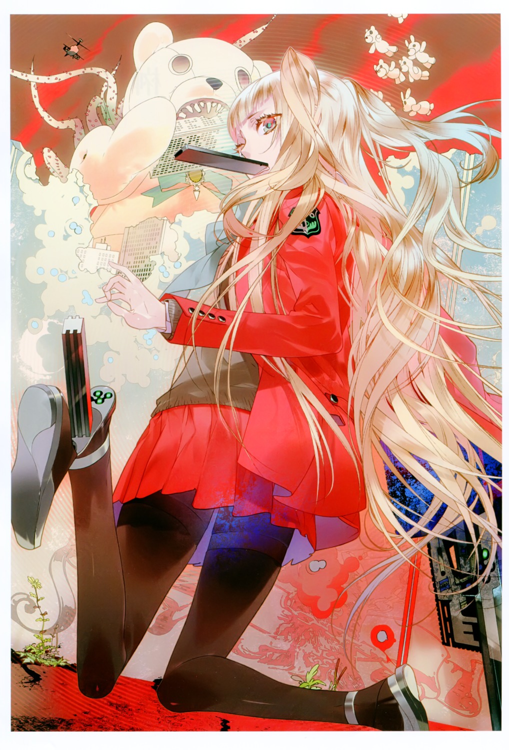 kazuaki, thighhighs