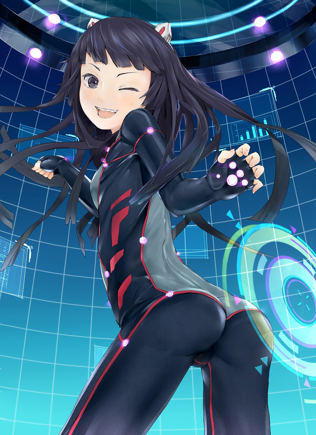 bodysuit, guilty_crown, shouin, tsugumi_(guilty_crown)