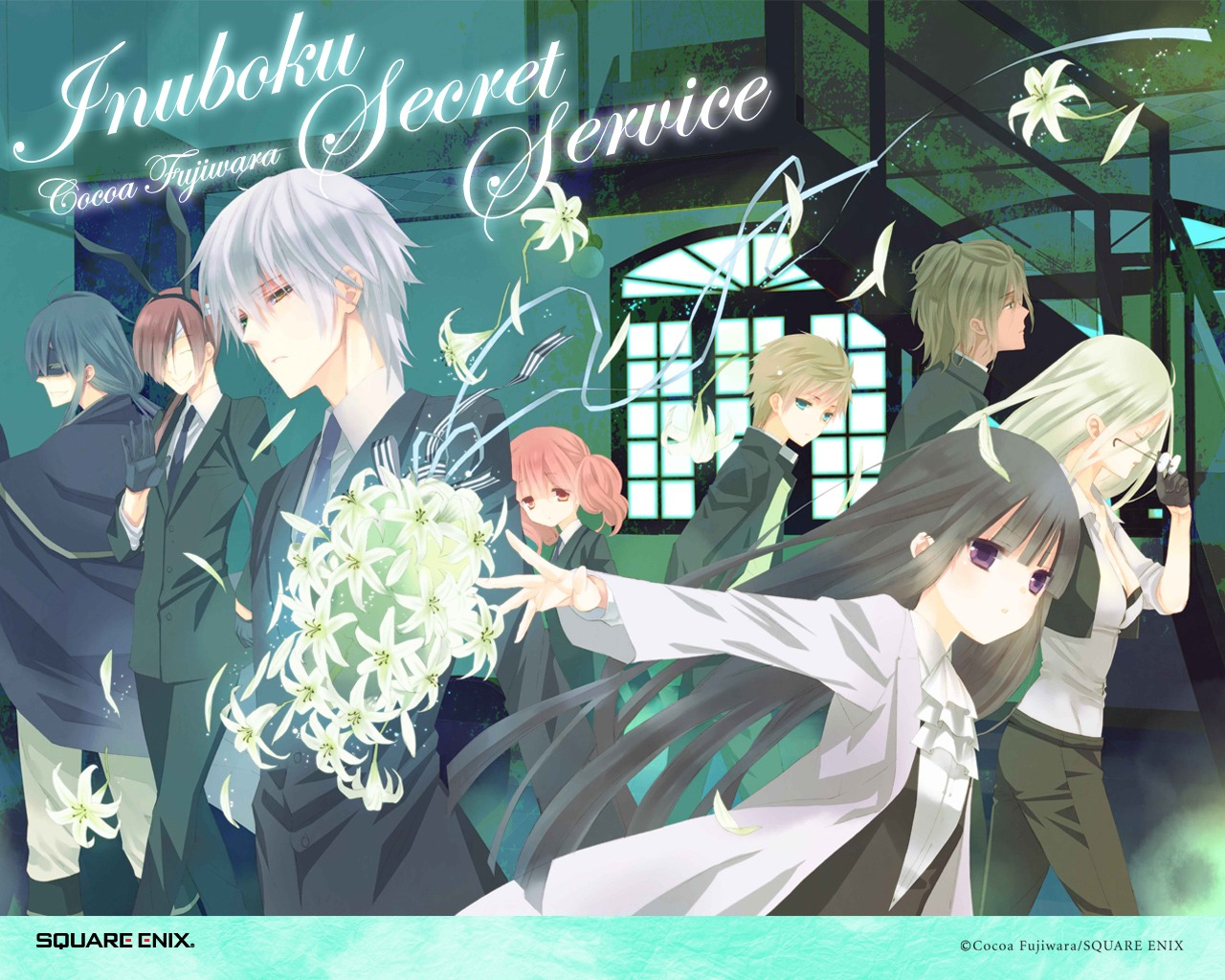 fujiwara_cocoa, inu_x_boku_ss, miketsukami_soushi, roromiya_karuta, shirakiin_ririchiyo, wallpaper
