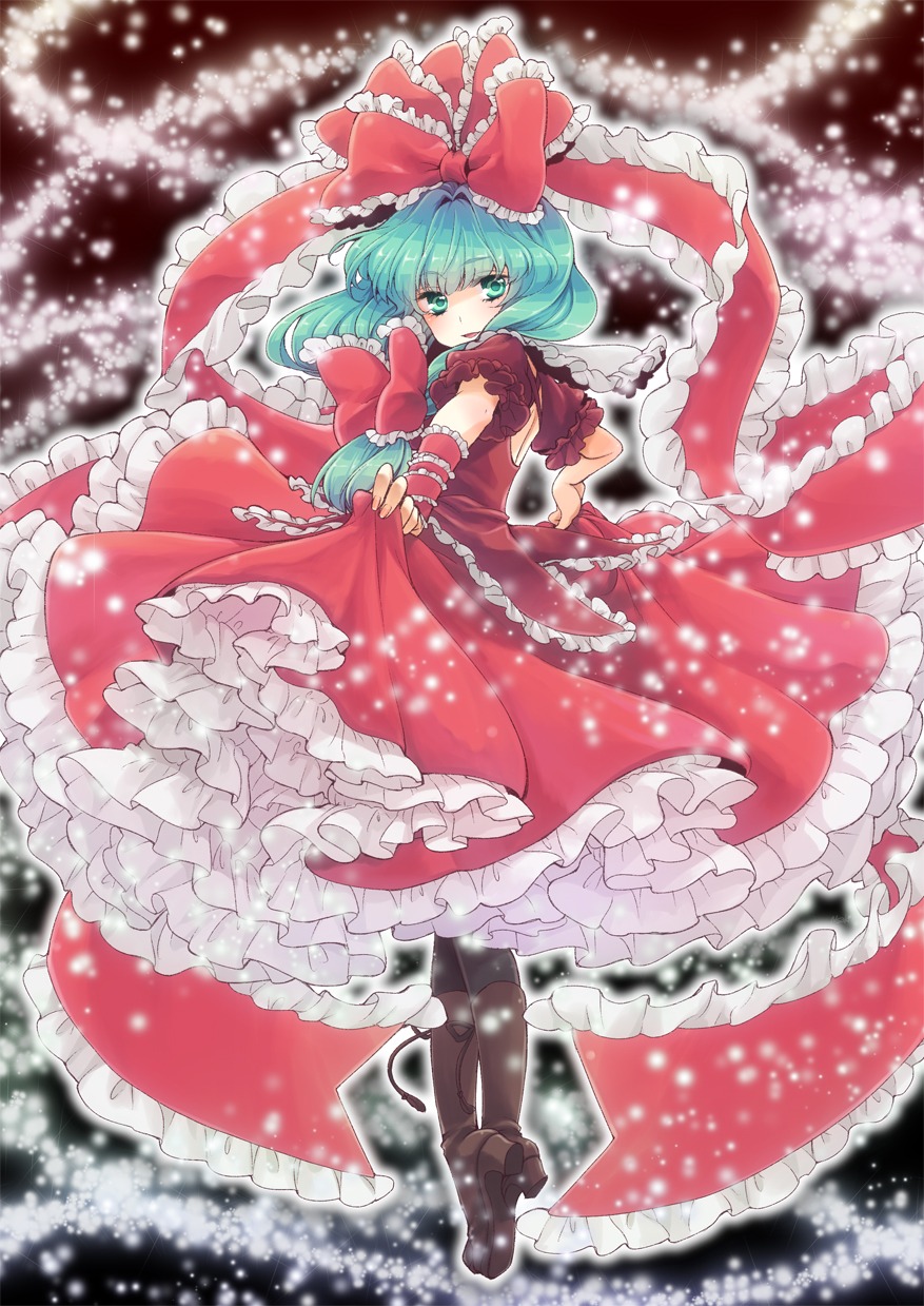 kagiyama_hina, n_saki, touhou