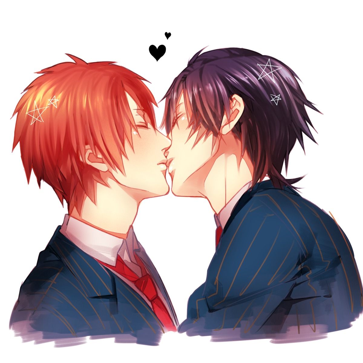 ichinose_tokiya, ittoki_otoya, kazari_tayu, male, seifuku, uta_no_prince_sama, yaoi
