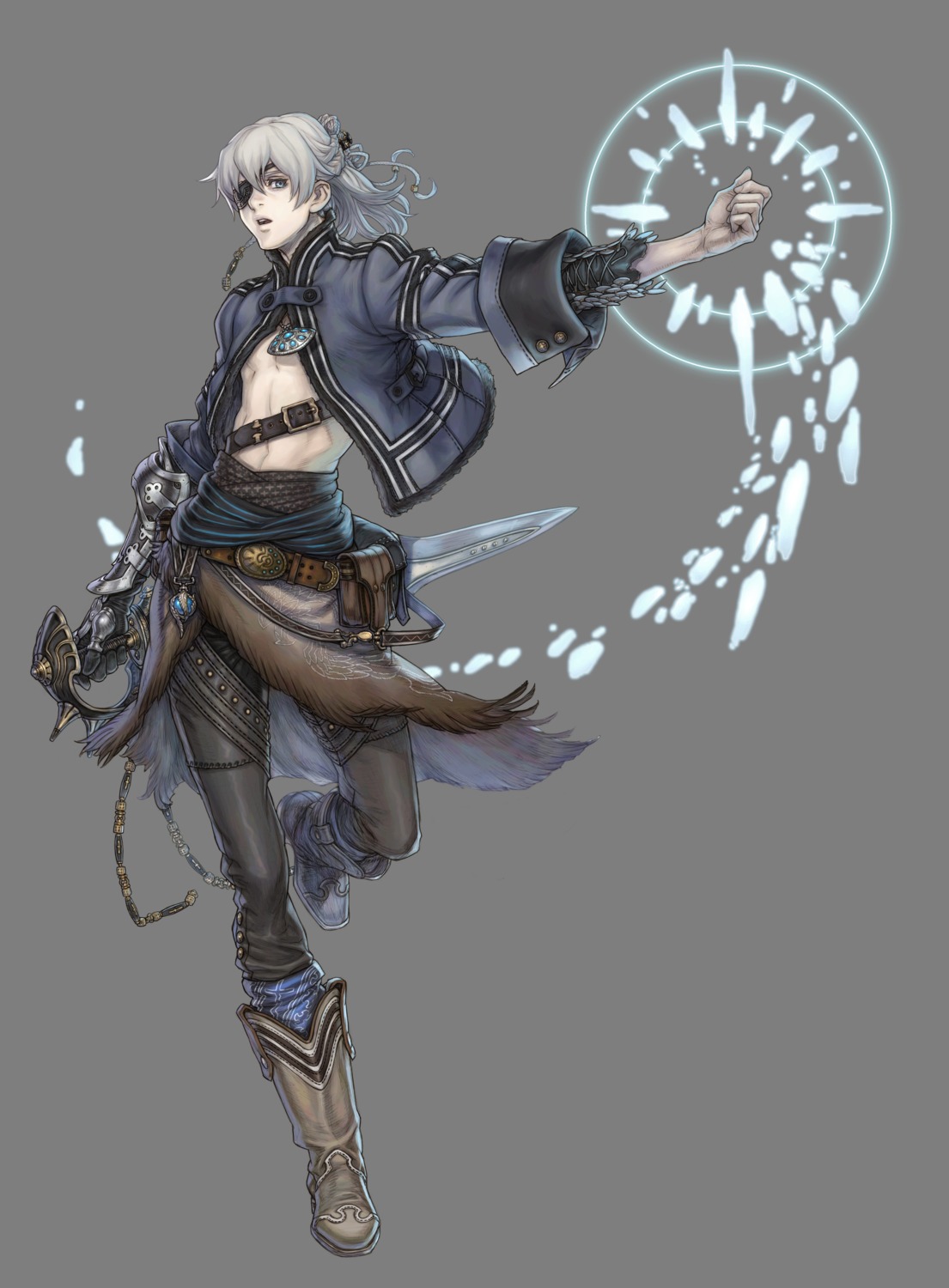 armor, eyepatch, fujisaka_kimihiko, male, mistwalker, nintendo, sword, the_last_story