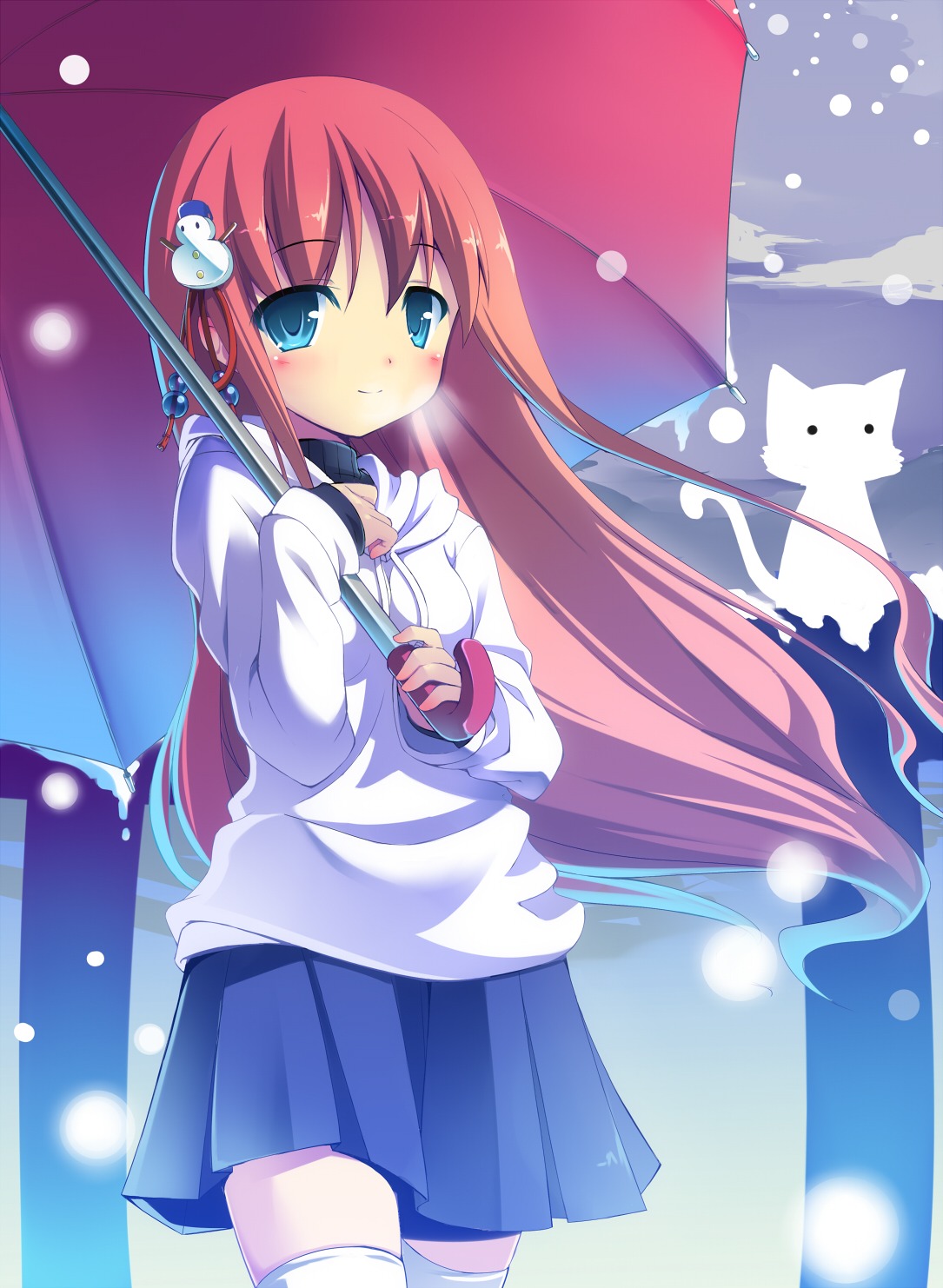 masaki_(machisora), neko, thighhighs
