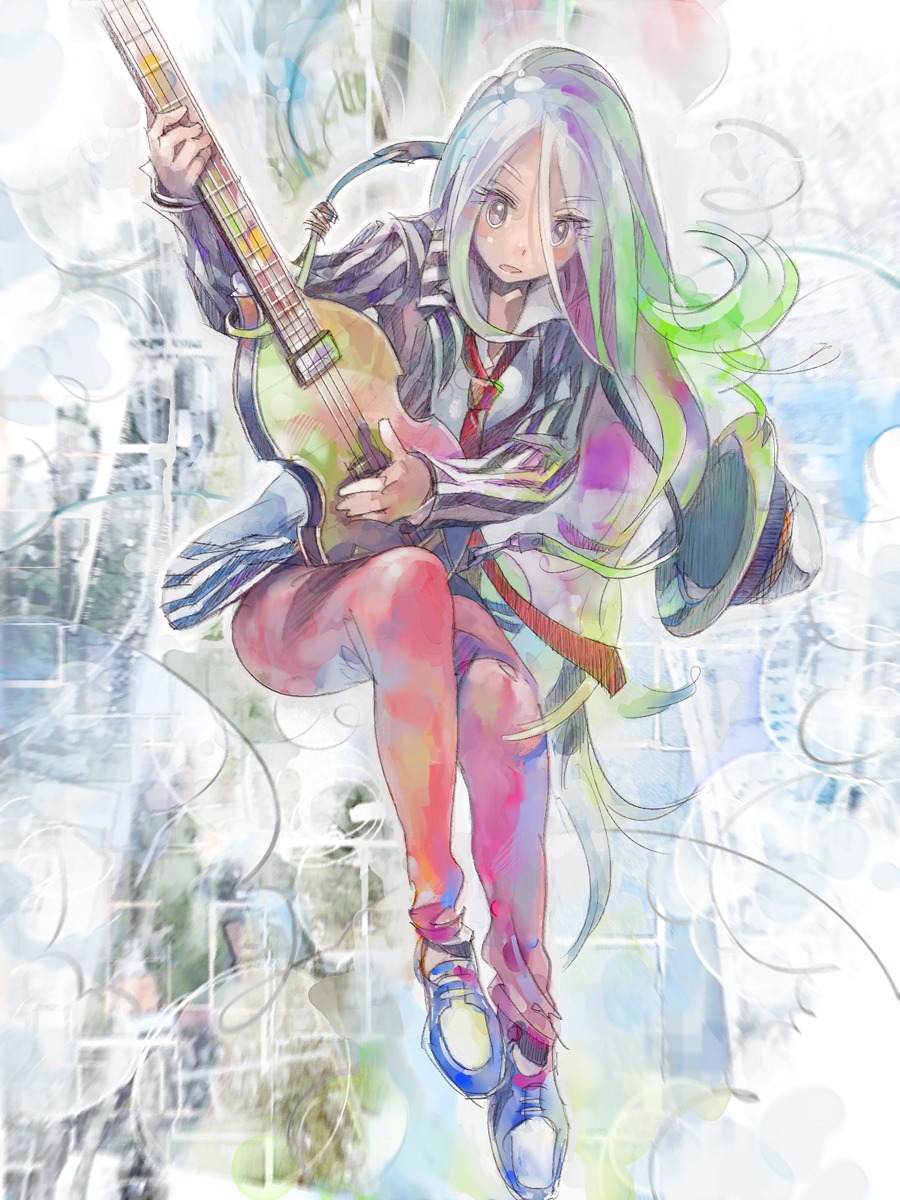 guitar, risa_hibiki