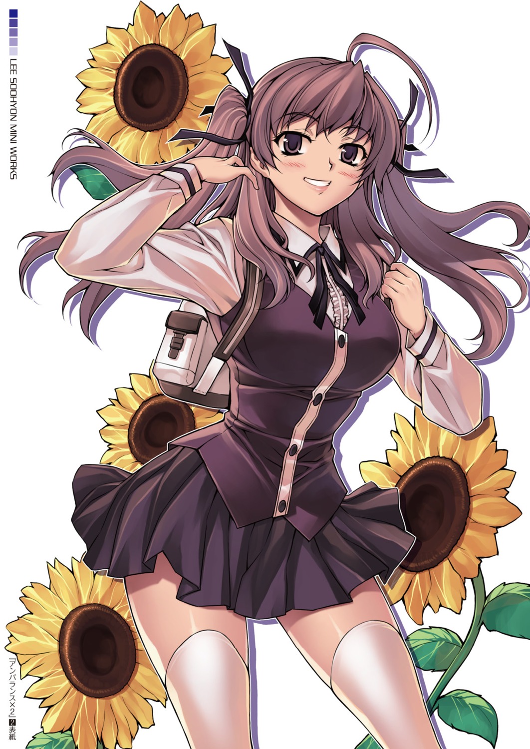 ha_ji-soo, lee_soo-hyon, seifuku, thighhighs, unbalance_x_unbalance