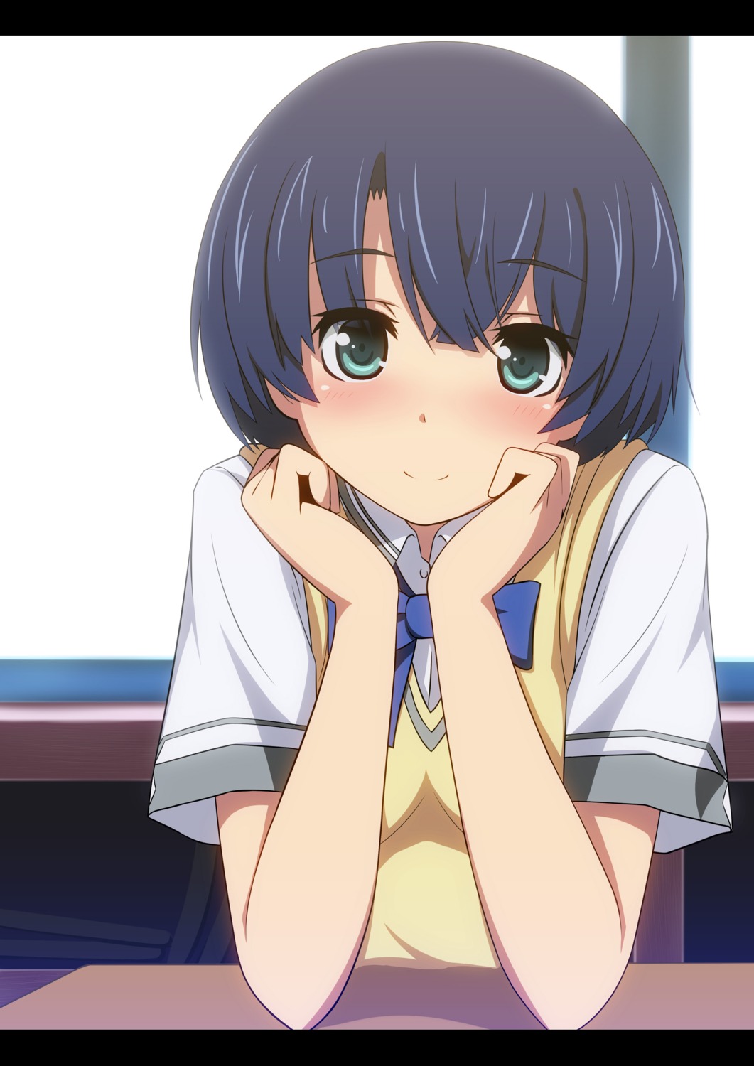 ano_natsu_de_matteru, ichiroku, seifuku, tanigawa_kanna