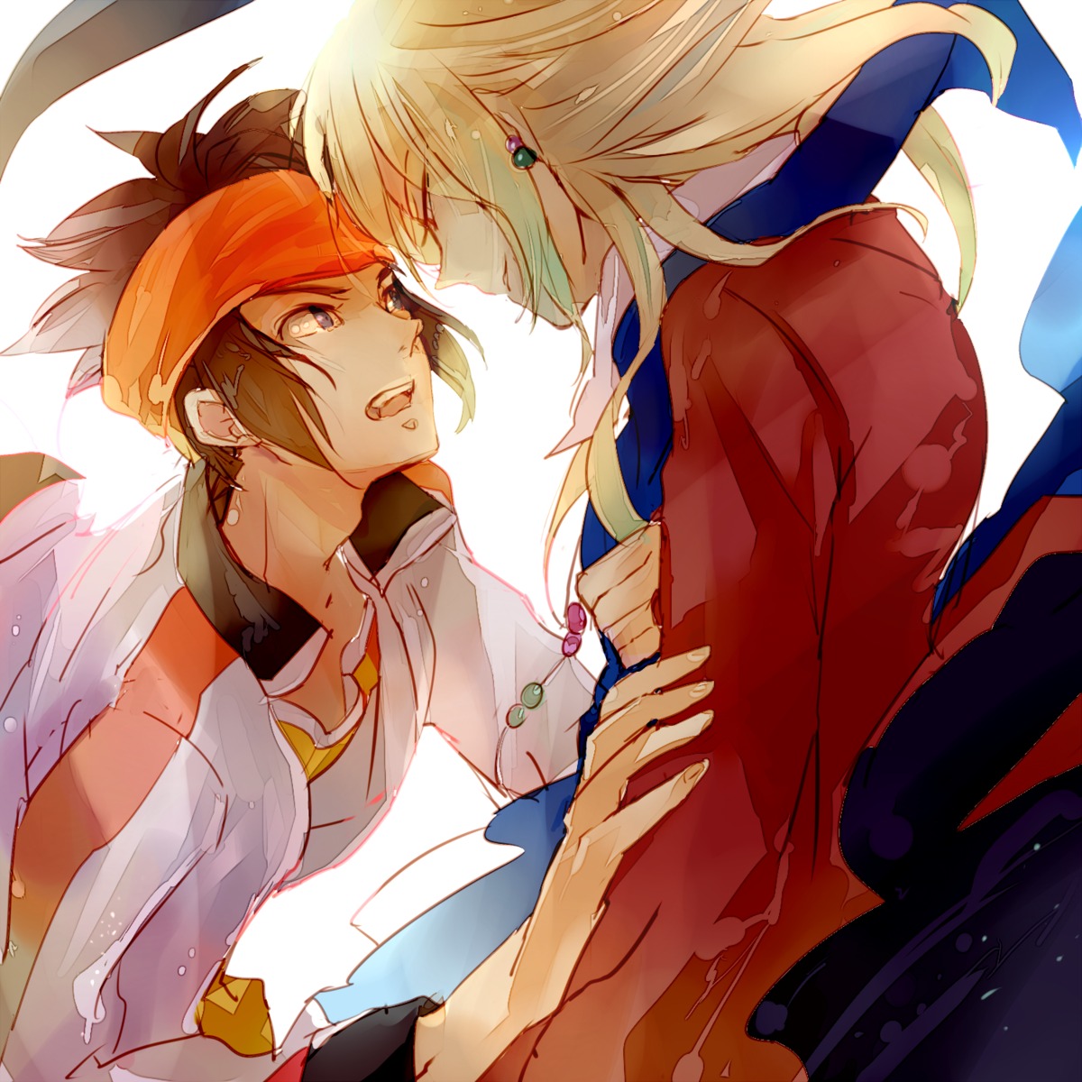 endou_mamoru, gouenji_shuuya, inazuma_eleven, komkomx, male