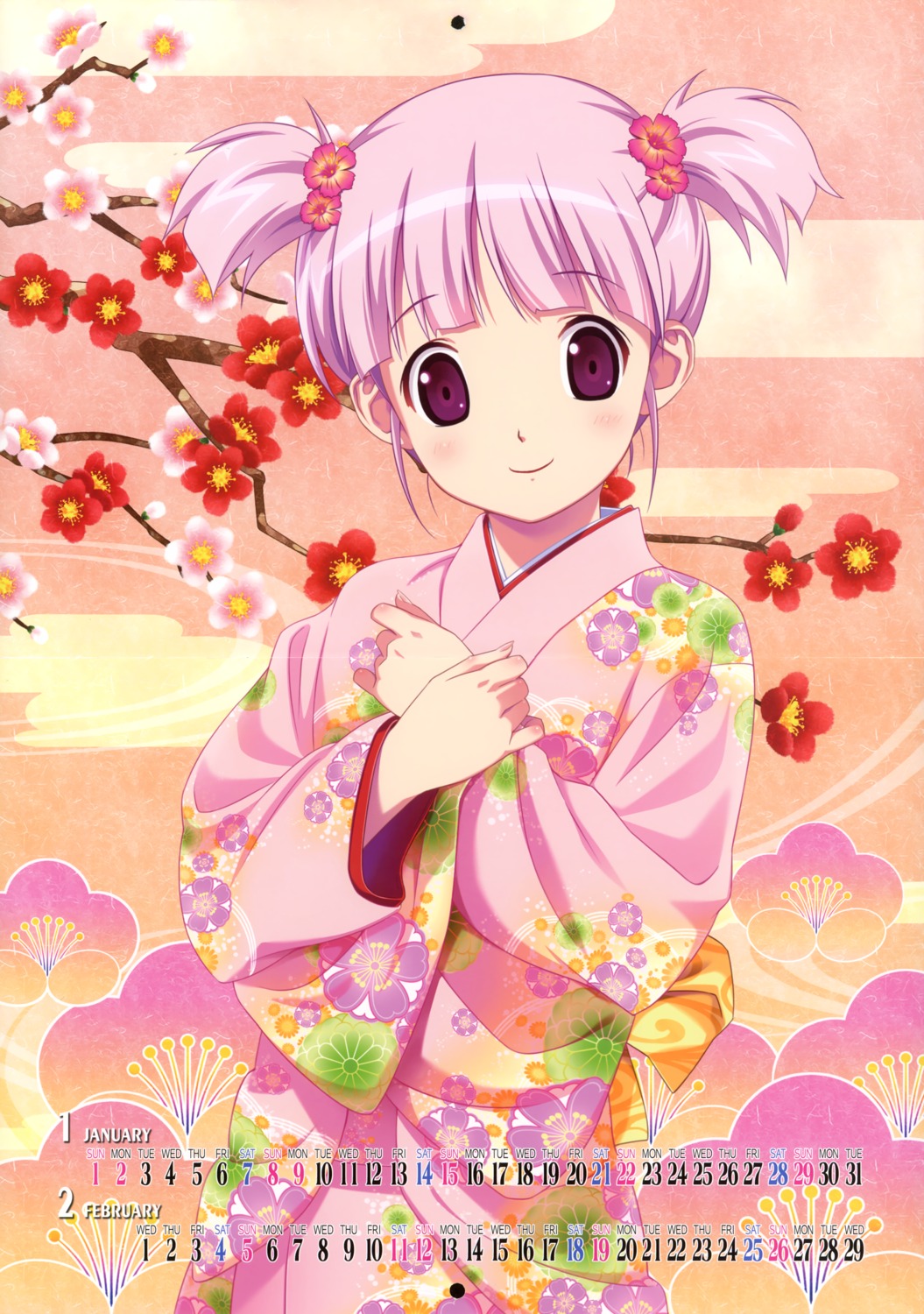 calendar, crease, fixme, kimono, koutaro, nijiiro_zakura