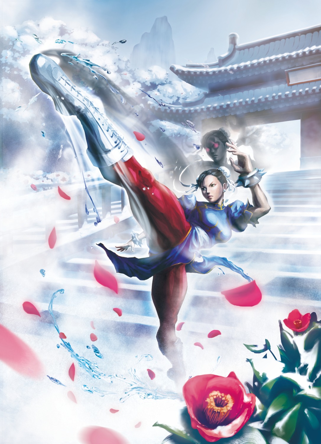 capcom, chinadress, chun_li, dress, pantyhose, street_fighter, street_fighter_x_tekken, teshigawara_kazuma