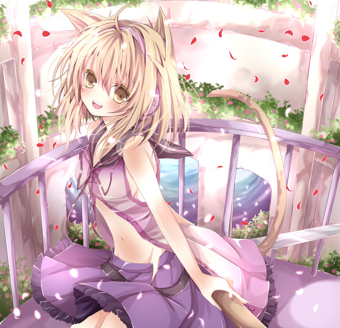 animal_ears, nanase_nao, nekomimi, tail, touhou, toyosatomimi_no_miko
