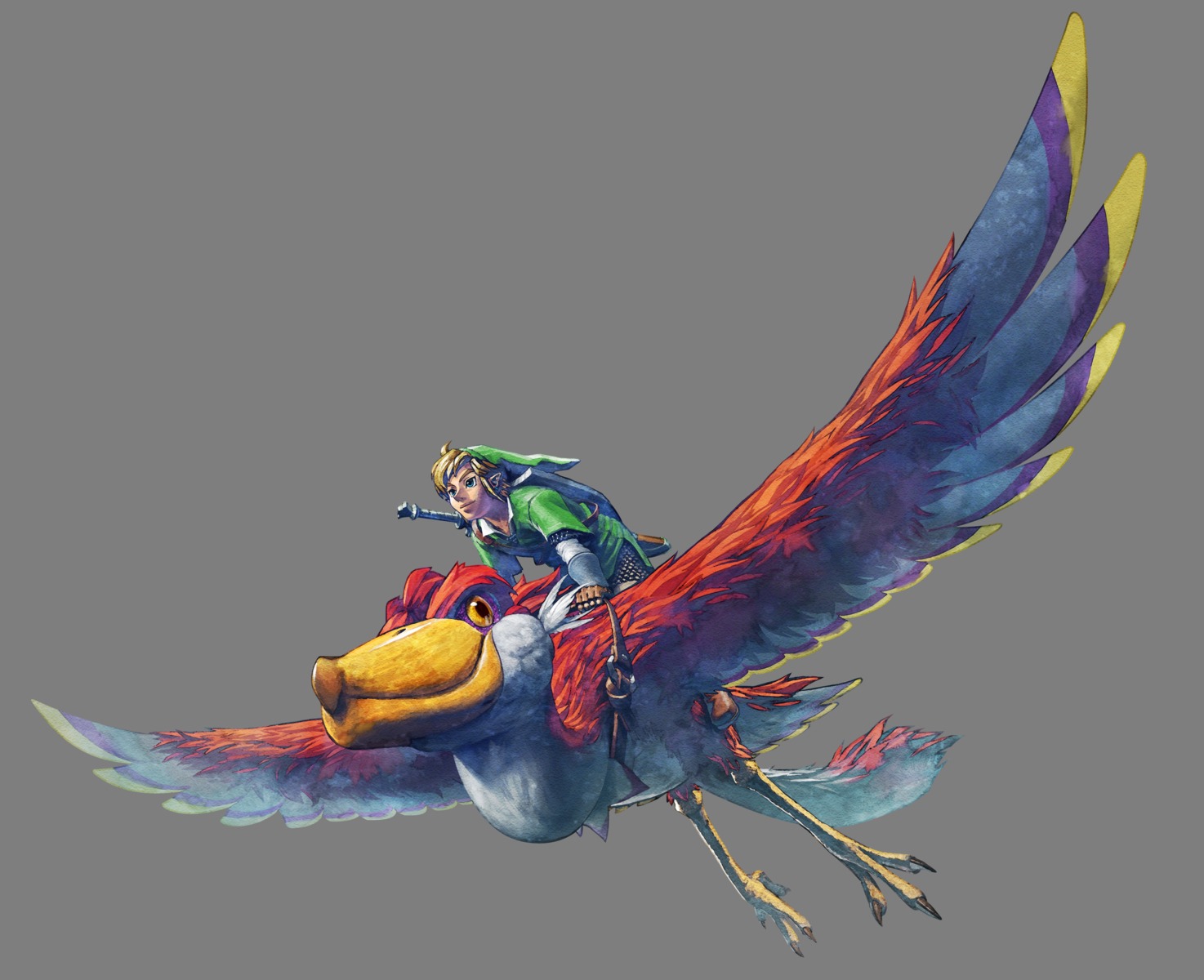 armor, crimson_loftwing, link, male, nintendo, pointy_ears, sword, the_legend_of_zelda, the_legend_of_zelda:_skyward_sword, transparent_png
