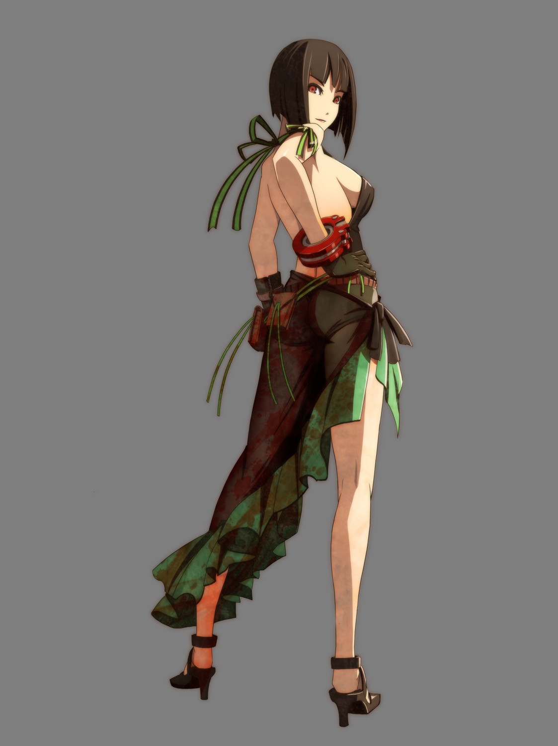 god_eater, sakuya_(god_eater), see_through, tachibana_sakuya, transparent_png