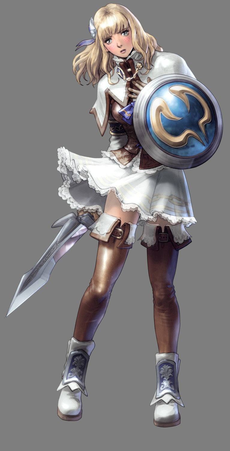 pyrrha_alexandra, soul_calibur, soul_calibur_v, sword, thighhighs, transparent_png