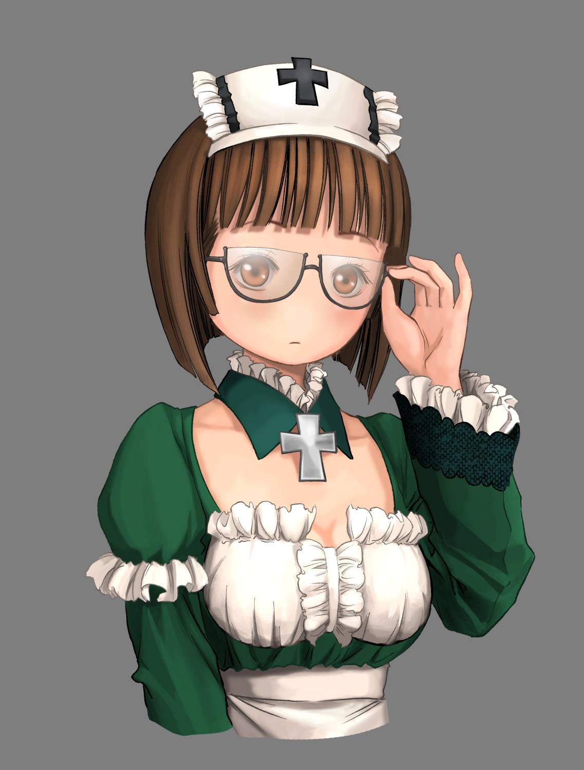 deathsmiles, follet, inoue_junya, megane, nurse, transparent_png