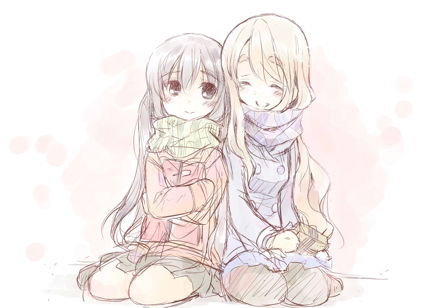 fujieda_miyabi, k-on!, kotobuki_tsumugi, nakano_azusa, pantyhose, sketch