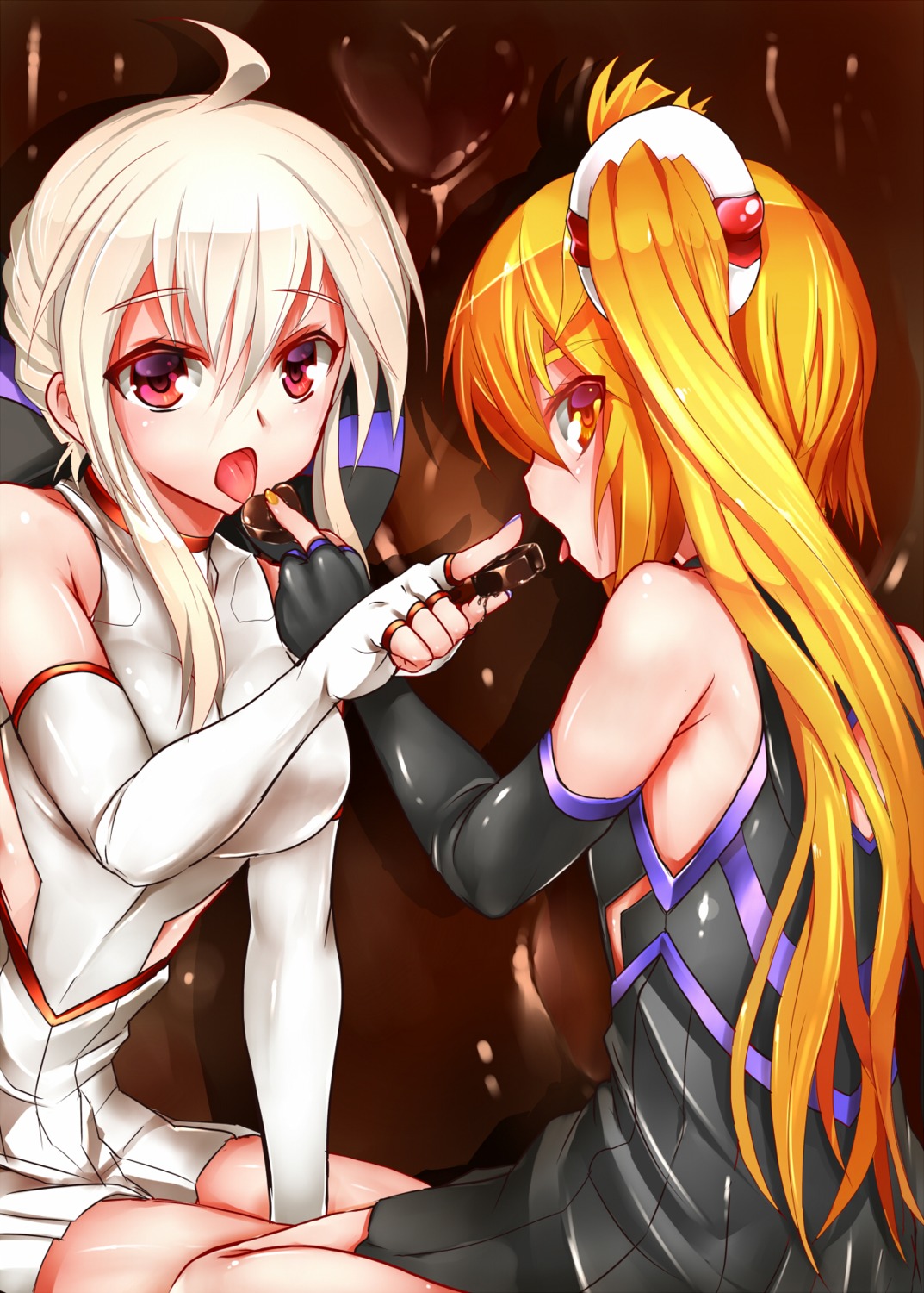 akita_neru, magu_(mugsfc), valentine, vocaloid, yowane_haku