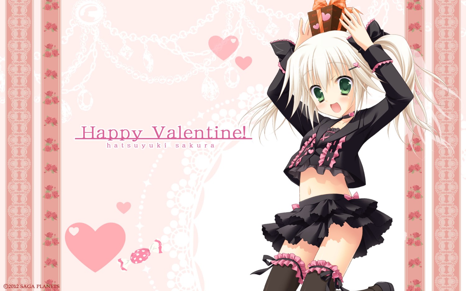 hatsuyuki_sakura, jpeg_artifacts, saga_planets, shirokuma, thighhighs, toranosuke, valentine, wallpaper