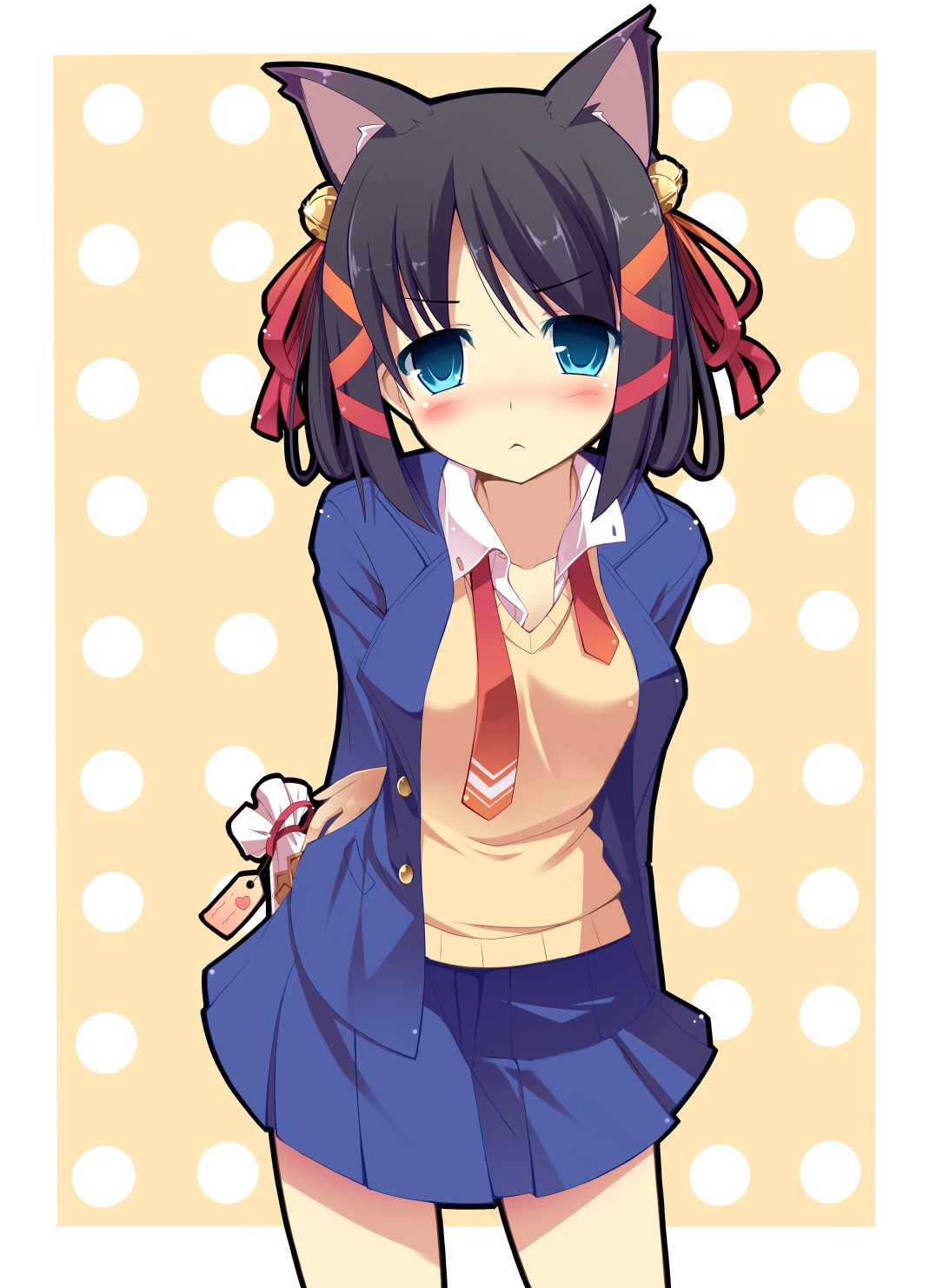 animal_ears, masaki_(machisora), nekomimi, seifuku, valentine