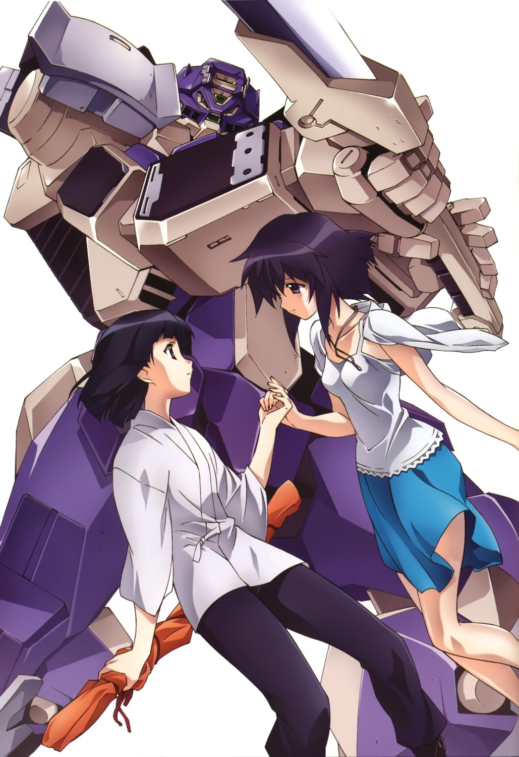 jinki, jinki_extend, mecha, tsuzaki_aoba, tsuzaki_shizuka