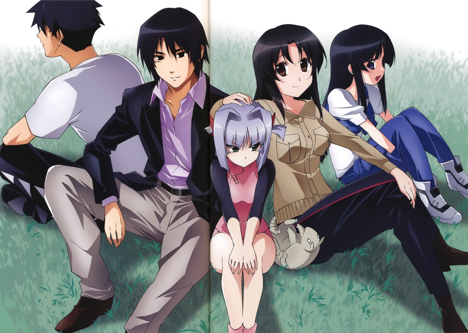 binding_discoloration, gap, jinki, jinki_extend, kousaka_rui, ogawara_ryouhei, tsuzaki_aoba