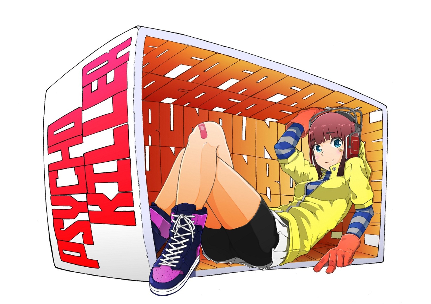 bike_shorts, headphones, niwakaike