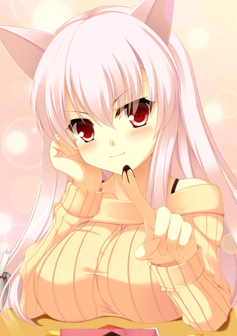 animal_ears, kitsune_neko, nekomimi