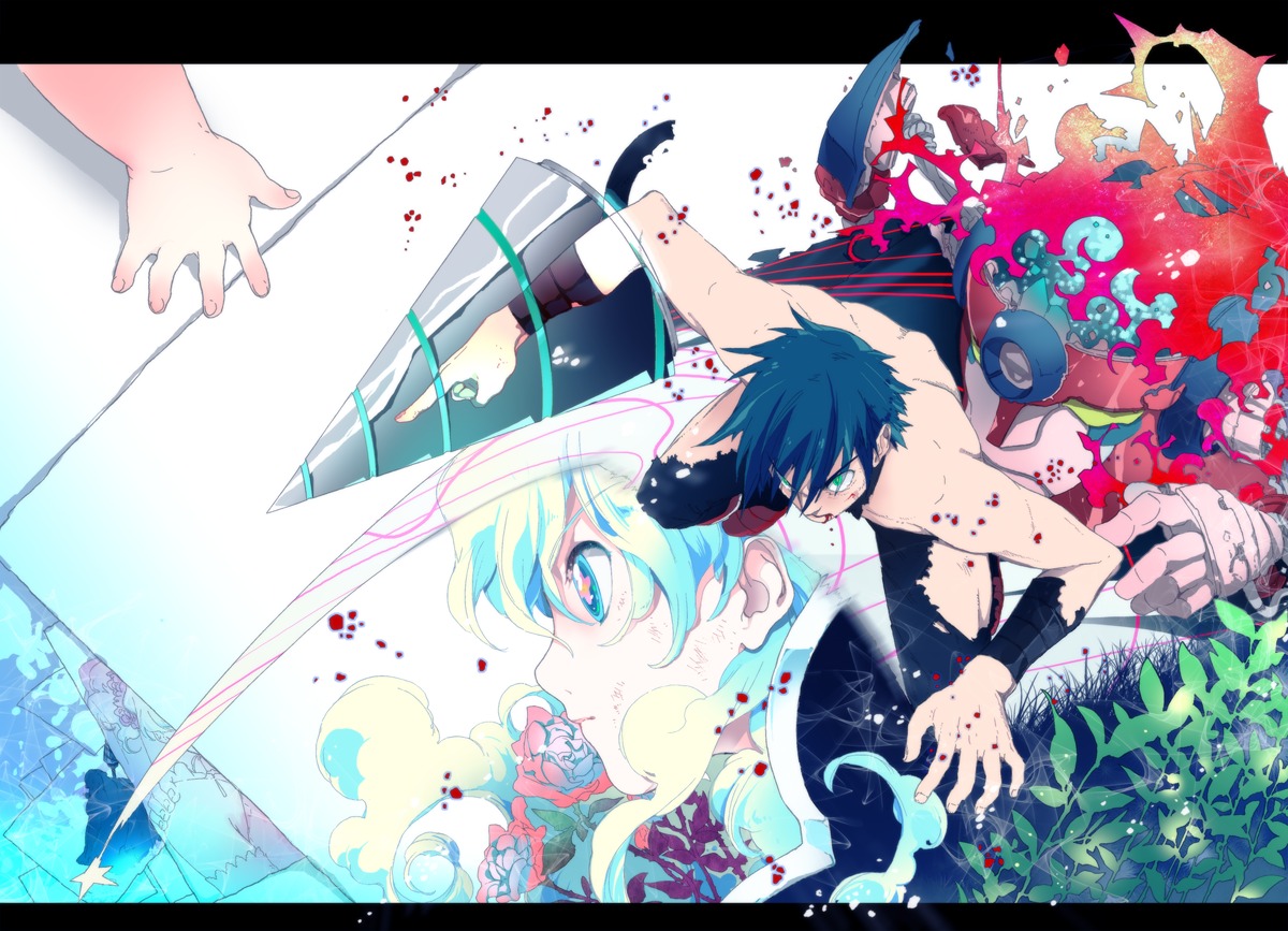 lagann, nia, simon, tengen_toppa_gurren_lagann, yuriko
