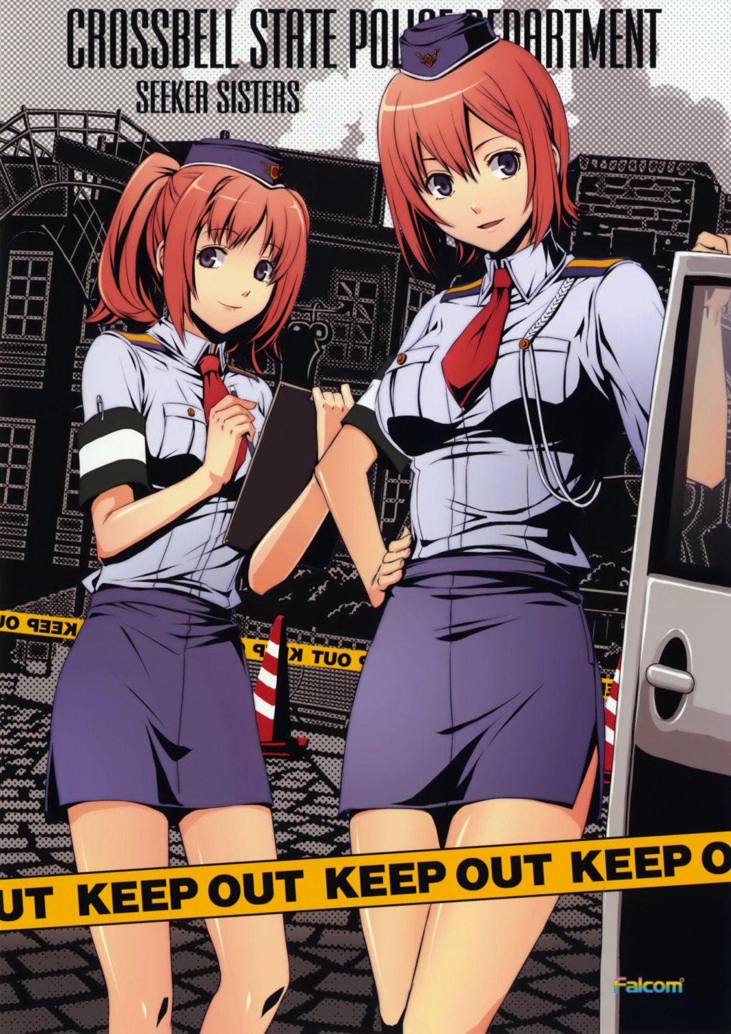 eiyuu_densetsu, eiyuu_densetsu:_zero_no_kiseki, falcom, fran_seeker, noel_seeker, police_uniform