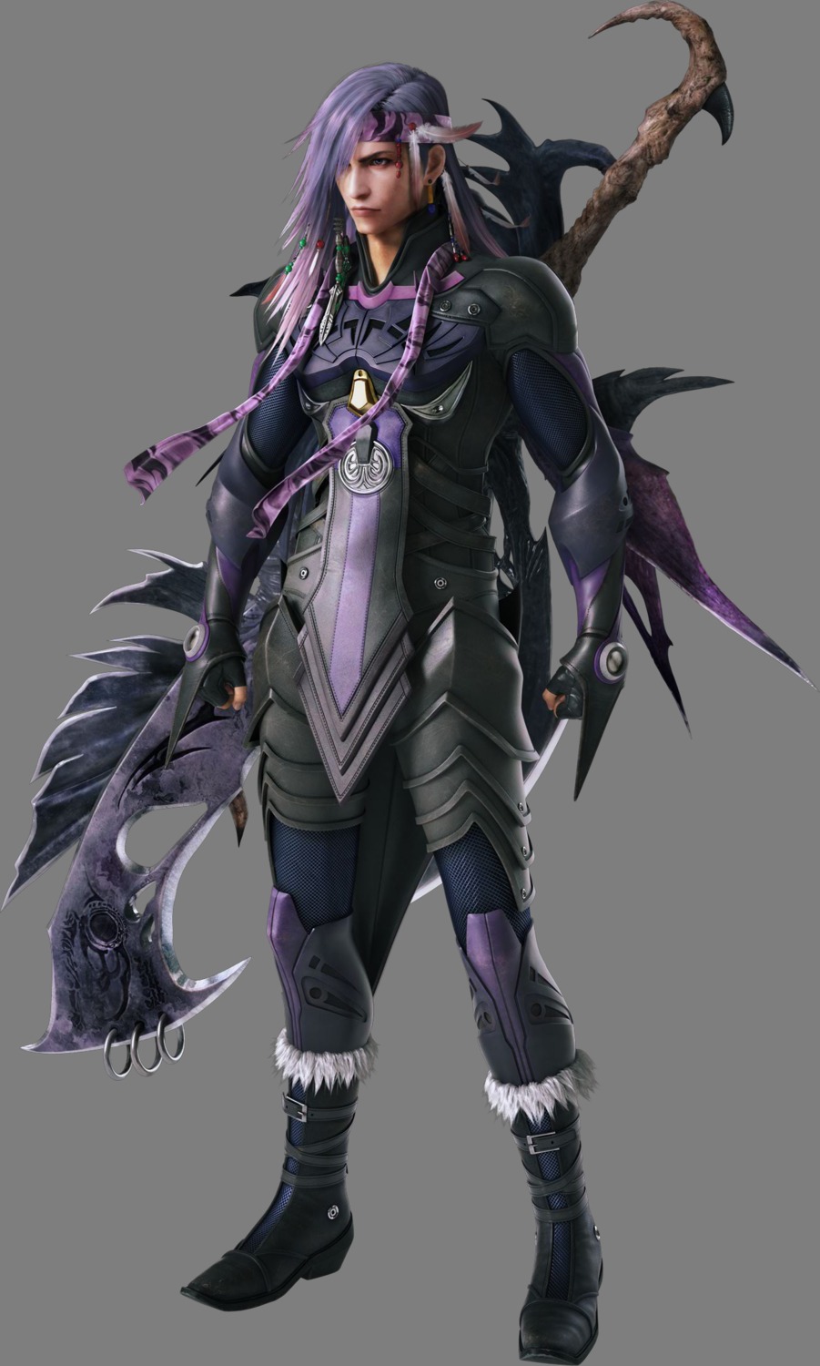 armor, bodysuit, caius_ballad, cg, final_fantasy, final_fantasy_xiii, final_fantasy_xiii-2, fishnets