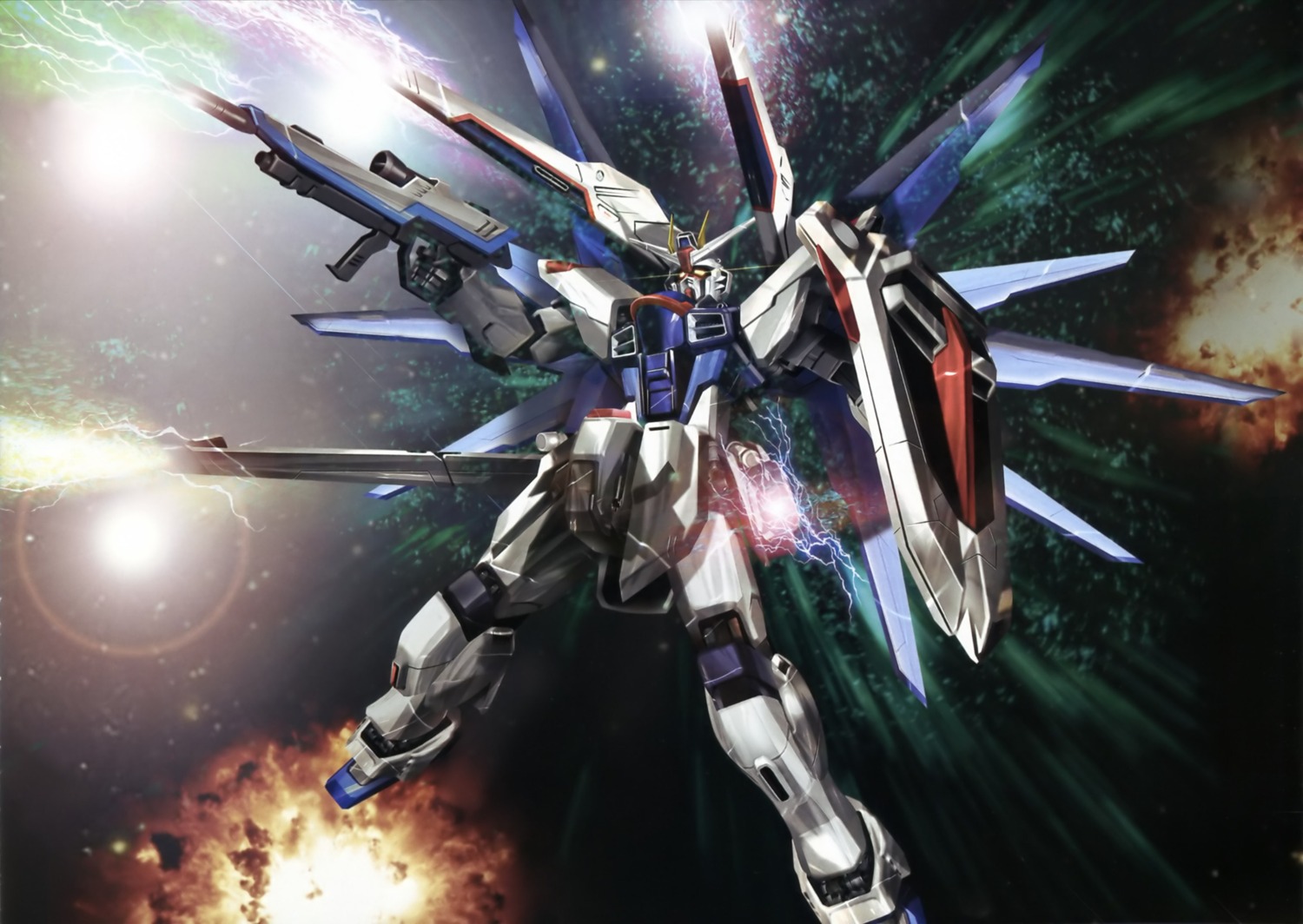 freedom_gundam, gun, gundam, gundam_seed, mecha