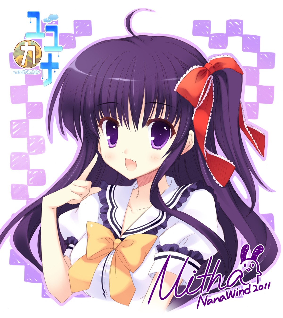 autographed, digital_version, mitha, nanawind, seifuku, yuyukana, yuyuzuki_ako