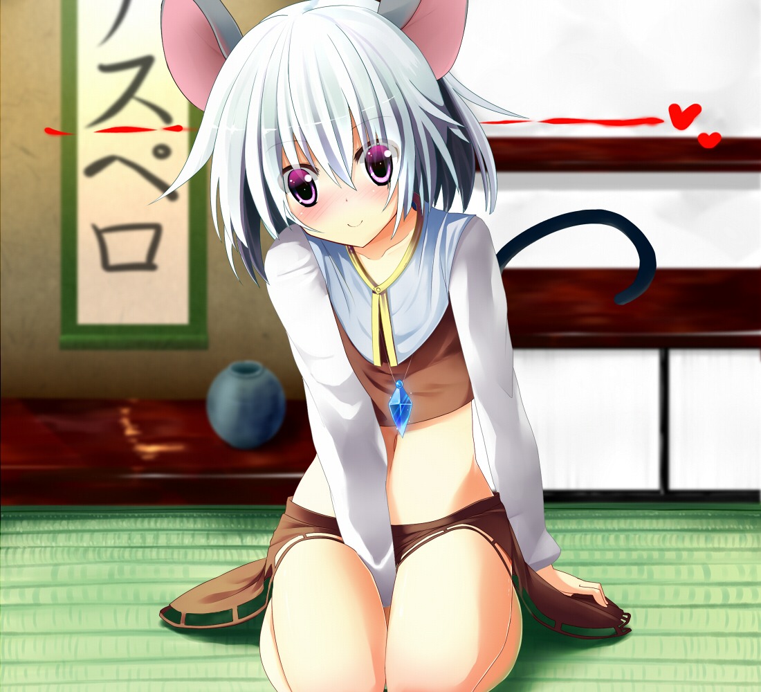 animal_ears, dx_(dekusu), nazrin, tail, touhou