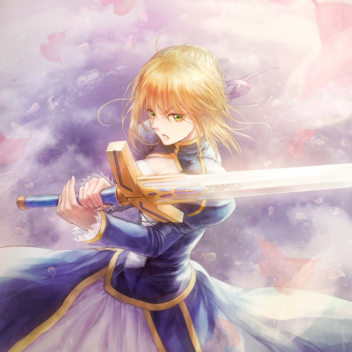 artoria_pendragon_(fate), fate/stay_night, lira_mist, sword