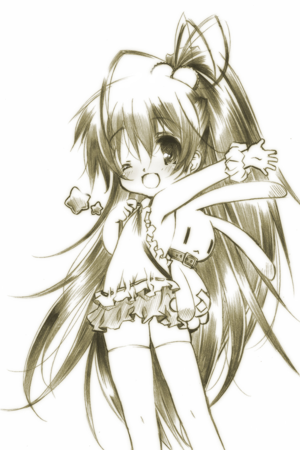monochrome, papa_no_iukoto_wo_kikinasai!, senomoto_hisashi, takanashi_hina, thighhighs