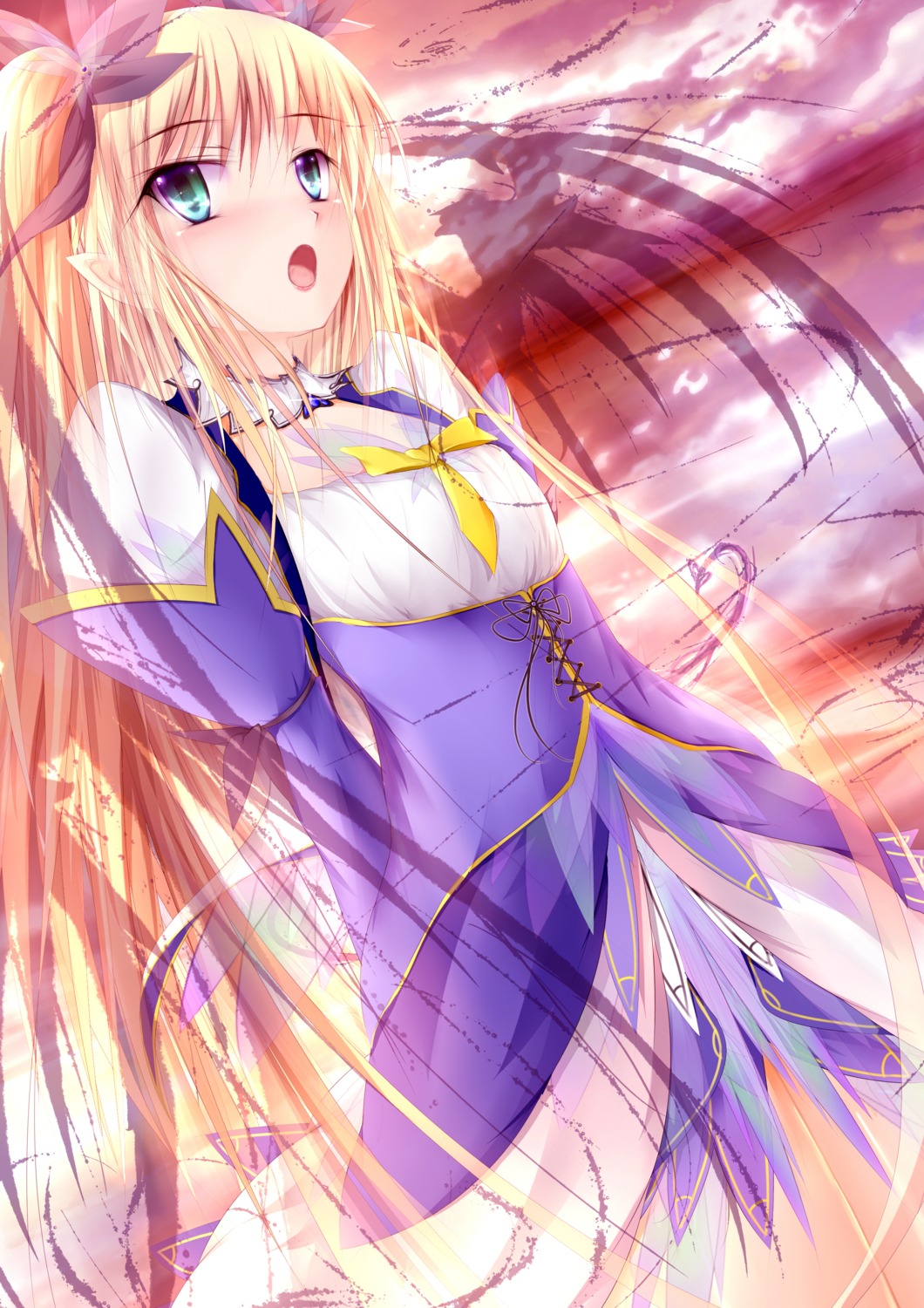 astarotte_ygvar, dress, garyljq, lotte_no_omocha!, pointy_ears