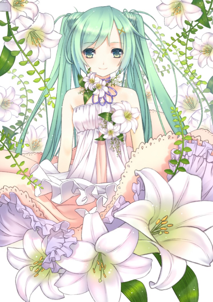 hatsune_miku, nana_mikoto, vocaloid