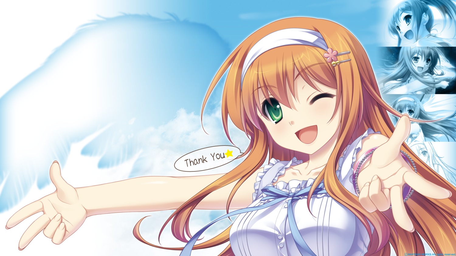 '&'_-sora_no_mukou_de_sakimasu_you_ni-, akatsuki-works, haruki_urara, saeki_hokuto, wallpaper