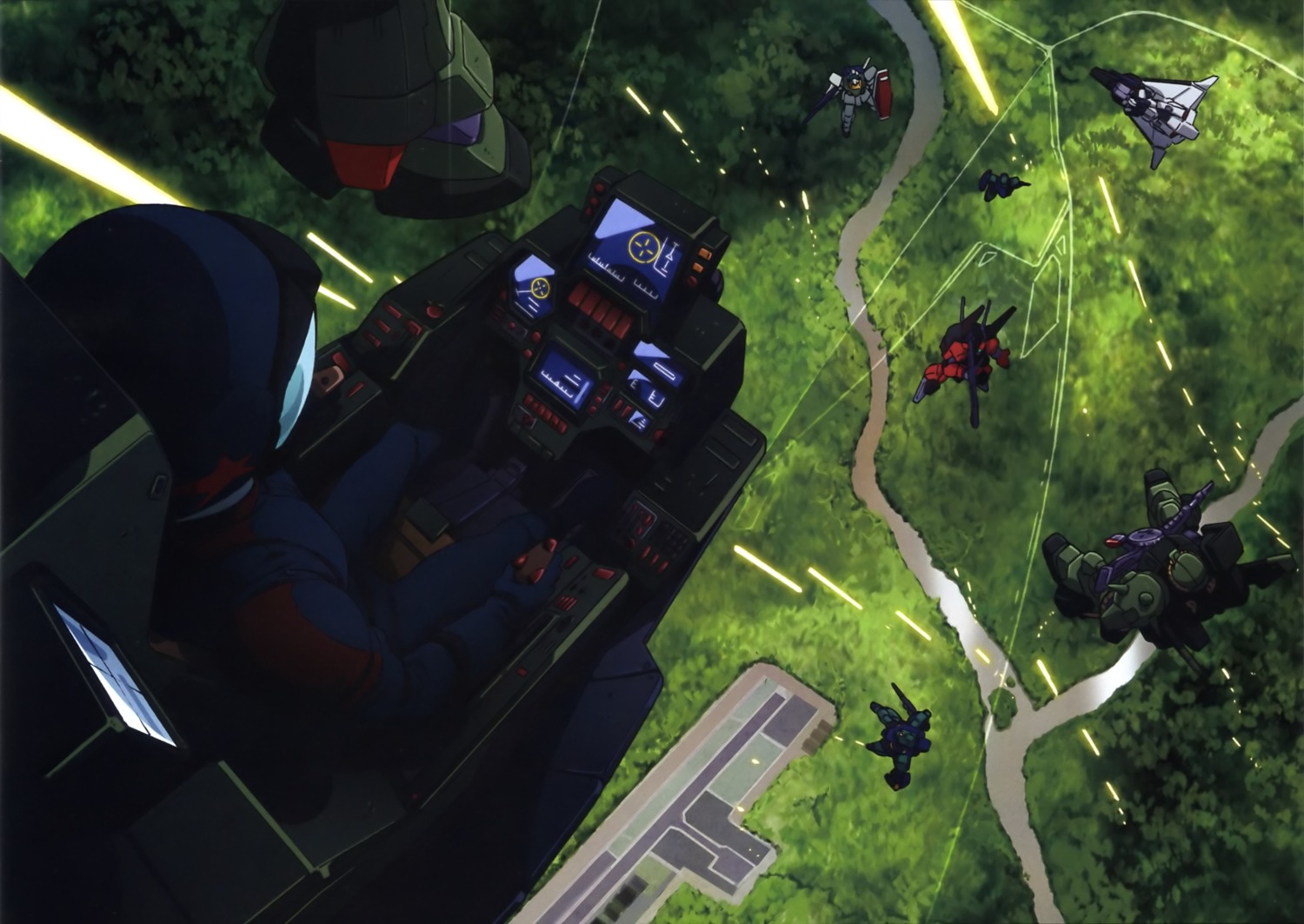 gundam, hi_zack, mecha, rgm-79_gm, rick_dias, zeta_gundam