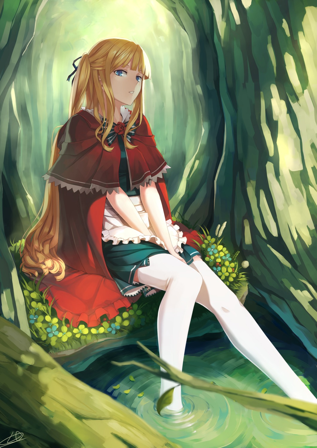 little_red_riding_hood_(character), liuli, thighhighs