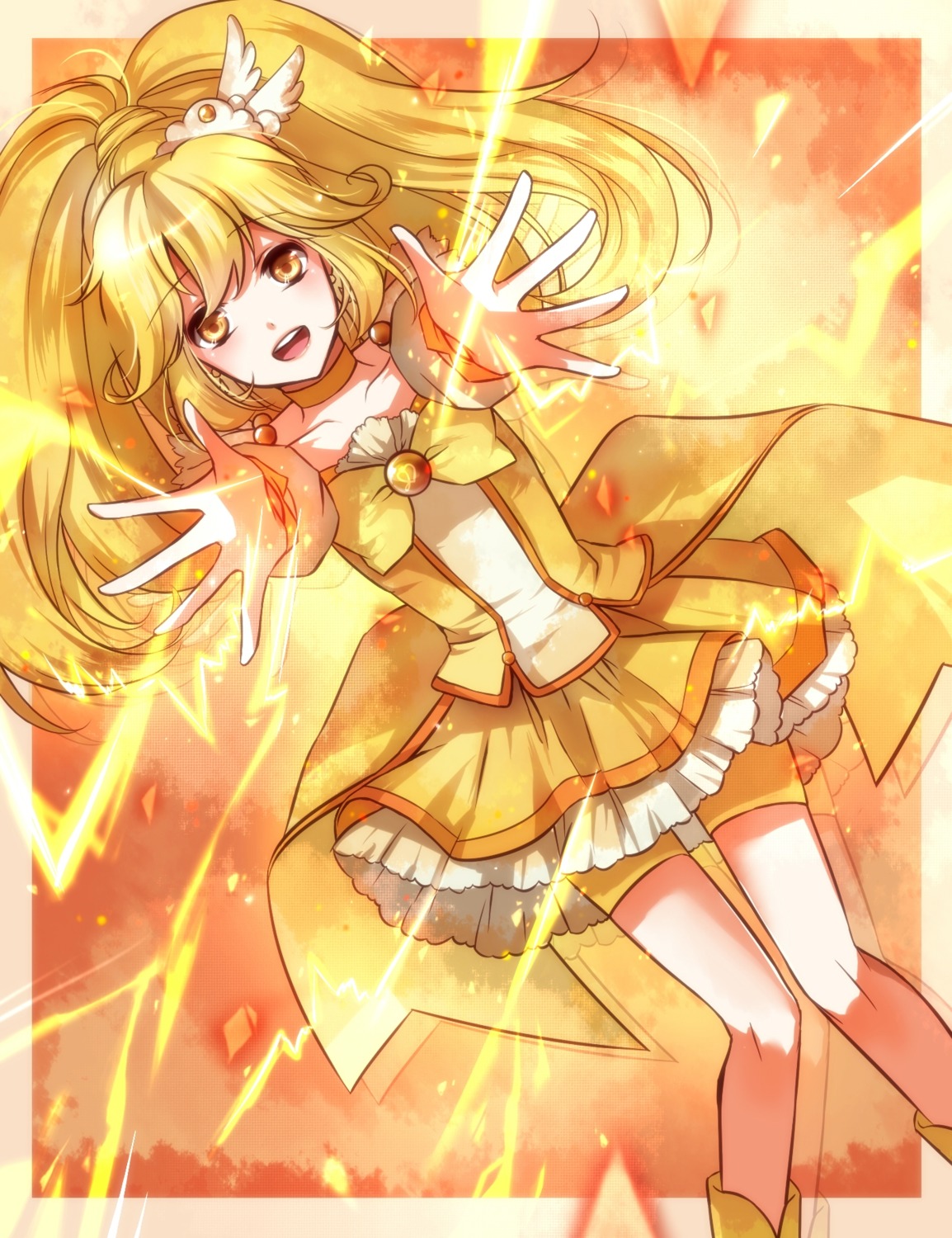 kise_yayoi, precure, smile_precure!, tsukumo_(an-mar)