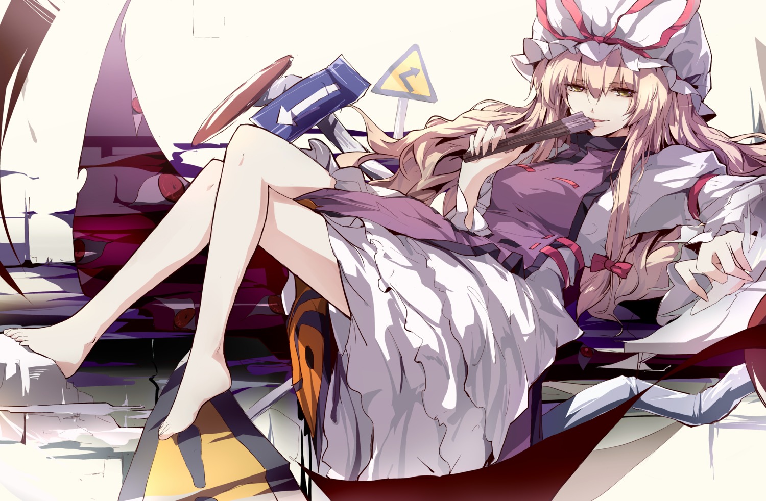 sam_(new_bee), touhou, yakumo_yukari