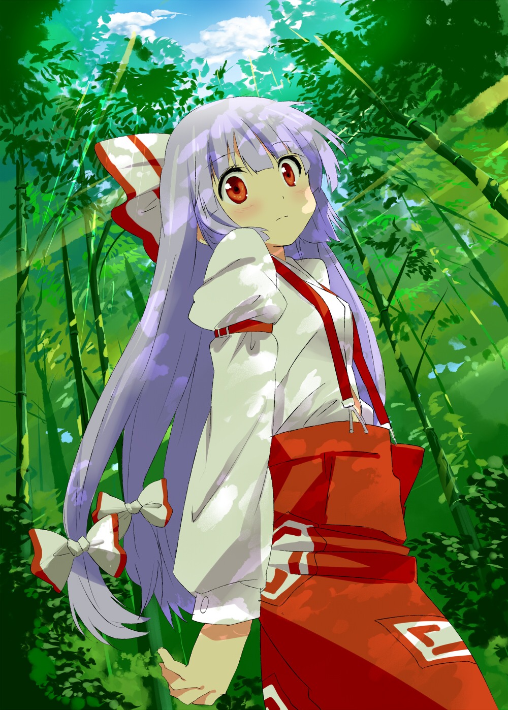 ema20, fujiwara_no_mokou, touhou