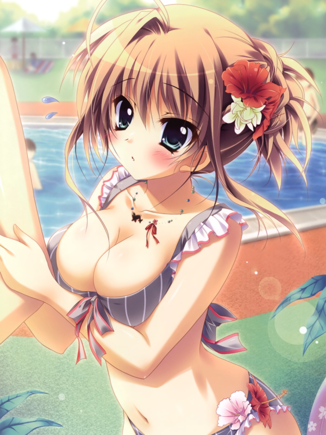 bikini, cleavage, izumi_tsubasu, kimi_to_issho_ni, nakajima_mizuho, swimsuits