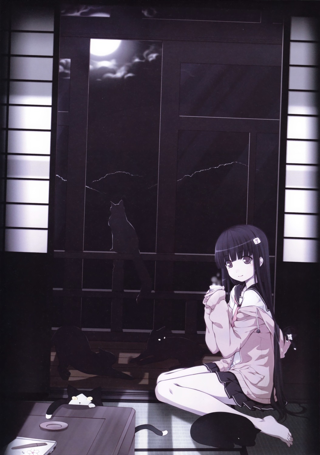 neko, ooji, seifuku