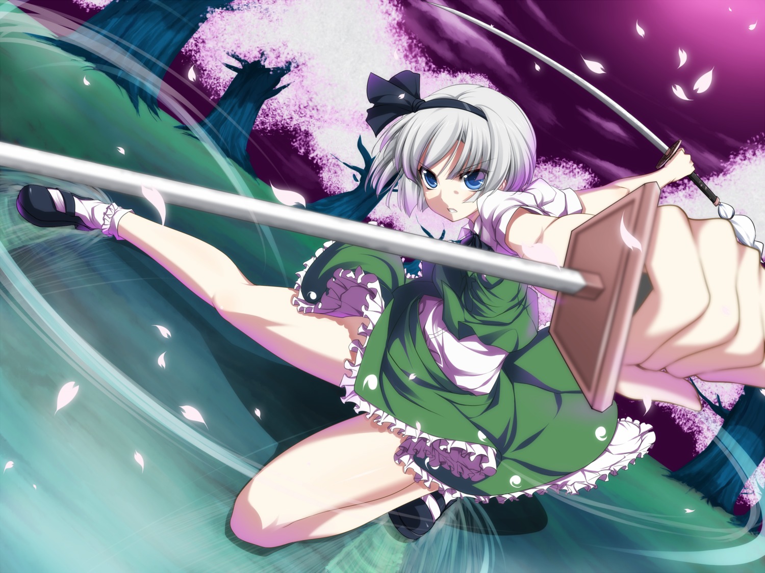 konpaku_youmu, mino106, sword, touhou
