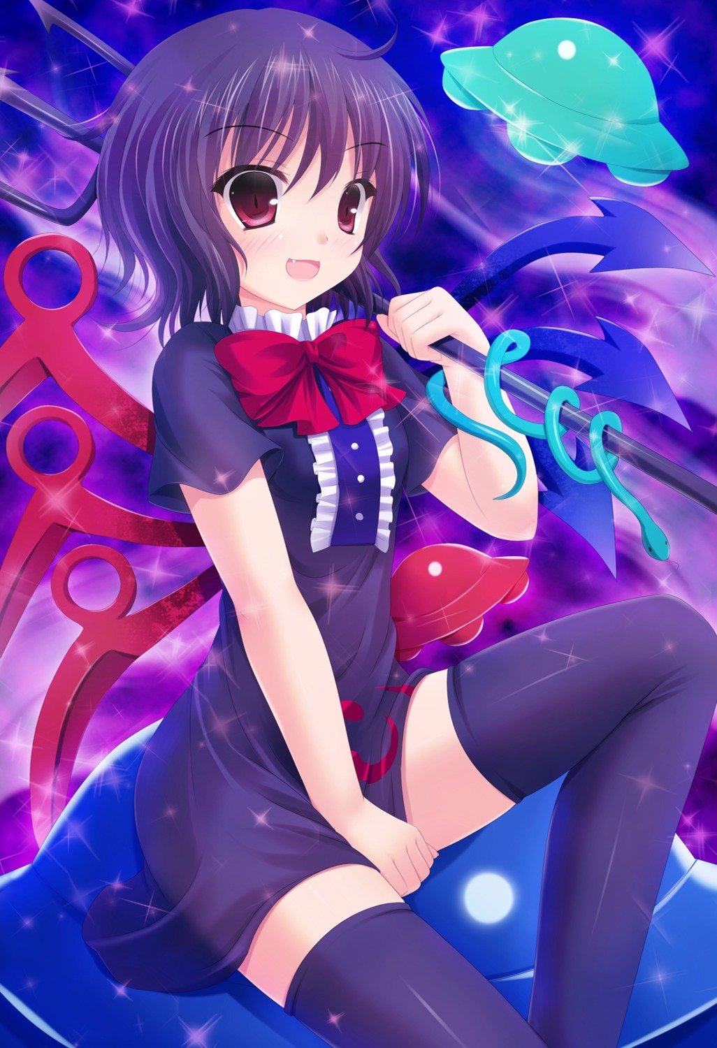 houjuu_nue, shimotsuki_keisuke, thighhighs, touhou