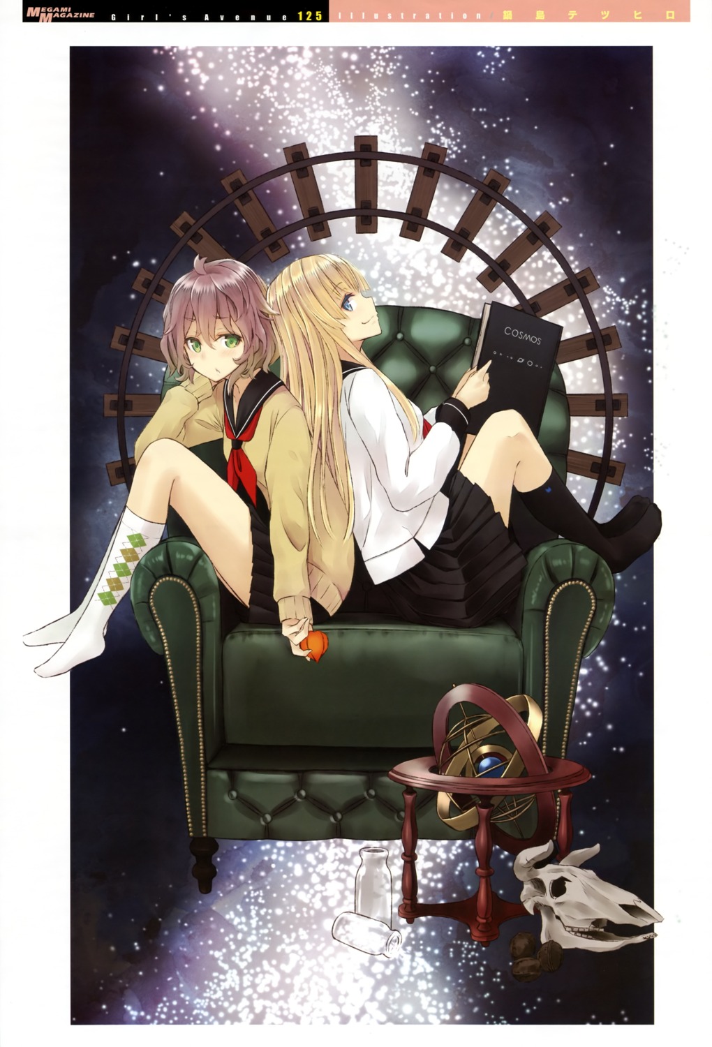 girl's_avenue, nabeshima_tetsuhiro, seifuku